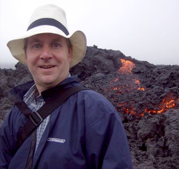 Gary Anderson at Volcano.